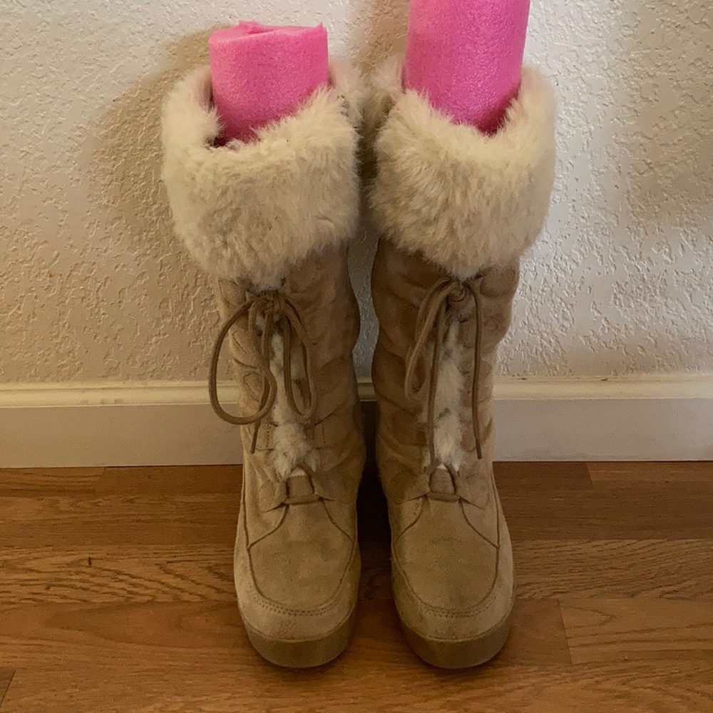 Snowboots with wedge